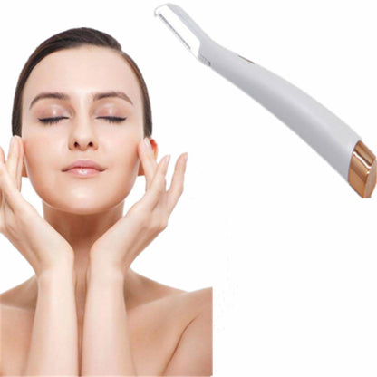 LED Lighted Facial Expoliator Face Hair Remover Shaver Electric Female Eyebrow Trimmer Razor Painless Expoliates Dead Skin